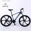 Bikes Ride-ons Aluminium Alloy Variable Speed Mountain Bike Cycling City Shock Absorption 26inch 27Speed Double Disc frein Nouveau 2024 DropShipping L47