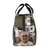 Hasbulla Cooking Master Lunchbag Männer Frauen Wärmekühler isolierter Lunchbox für Kinder Schule Arbeit Picknick -Essen Tasche Taschen