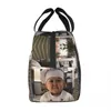 Hasbulla Cooking Master Lunch Bag Men vrouwen thermische koeler geïsoleerde lunchbox voor kinderen school werk picknicken voedsel draagtas tassen