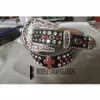 2022 Designer Belt Bb Simon Belts for Men Women Shiny diamond belt black red bb belts1922