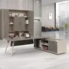 Móveis de escritório minimalista O escritório de luxo da mesa do chefe de mesa conjunto Gerente Gerente Mesas de Chefe Single Modern Grande Tabela Executiva H