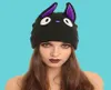 Cartoon Cute Anime Kiki039s Service Cat Jiji Black Cat Beanie zima ciepłe wełniane mieszanki wełny miękki, ciepły kapelusz czapki 7040847