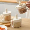 Storage Bottles Salt Condiment Jars Msg Seasoning Jar Spices Food Container Household And Collection Tools Use