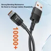 Tkey 100W 7A USB Type C Cable Fonction rapide pour Oppo OnePlus Huawei Samsung Realme Xiaomi Poco USB-A à Cordon de données du chargeur de type C