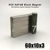 1/3/5/10pcs 60x10x3mm Neodym Material 60*10*3 mm Ndfeb N35 Magnete Starke Blockmagnet Magnetmaterialien Imanes 60*10*3
