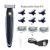 Shavers Electric Shaver Flex Razor Head 3 in 1 raser la coupe-rasage Edage Edage confortable Clean pour les hommes