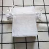 Whole 1000 Pcs lot White Organza Drawstring Pouches 5x7 7x9 9x12 10x15cm Jewelry Gift Bags Wedding Packaging Bags&Pouches T200221g