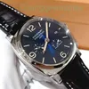 Designer Owatch Designer Orologio da polso Luxury Orologio Luxury Watch Automatic Men Watch New Peneri Series Automatic Mechanical Mens Watch Smoky Gradient Blue Playoki88M1