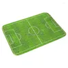 Bath Mats Football Field Ground Themed Floor Mat Carpets Bedside Home Decor Room