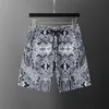 Nieuwe heren shorts zomer zwart wit printing designer bord shorts mode casual sporten los