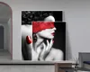 Modern Fashion Sexy Red Lips Canvas Painting Women Posters and Prints Living Room Bedroom Wall Art Pictures Home Bar Decoration3157292