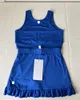 lu-l2239キッズヨガブラジャーとヨガのスカート服の女の子スポーツウェアフィットネスブラジャースカート弾性ヨガセットテニススカートを走る女の子