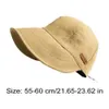 Visors Wide Brim Hats Bucket Hats Fashion Folds Design Women UPF 50+ UV Protection Wide Brim Beach Sun Hat Visor Hats For Women Wife Girls Gift Uulticolor Fashion 240412