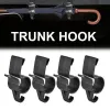 Araba Şemsiye Tutucu Bagaj Şemsiye Depolama Organizatör Mount Hook Universal Mini Asker Sahipleri Otomatik İç Aksesuarlar 1/4 PCS