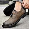 Casual Shoes The Four Seasons Outdoor Men Office Formal Comfort Genuine Leather Driving Fashion Trends Dating Party