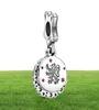 S925 Sterling Silver Magic School Train Dollhouse elf Charms kralen mascotte armbanden dame sieraden kerstdiy g4765202