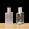 Speicherflaschen 1PCS 30 ml Gefrostiertes Glas Parfümflasche Nebel Spray Feuchtigkeit tragbarer leer