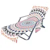 Pokrywa krzesła Boho Floral Cartoon Print Druku