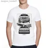 Moletons masculinos moletons retro alemão Eudm e34 m5 e36 m3 camiseta impressa harajuku mens de verão casual hip hop street meninos antigos camisetas de camiseta superior c240412