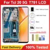 6.67 '' TCL 20 5G LCDディスプレイタッチスクリーンデジタイザーアセンブリ交換TCL 20 5G T781 T781K T781H LCDディスプレイ