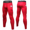 Spodnie Profesjonalne czarne kompresyjne rajstopy Mężczyzny Jogging Spodnie z telefonem Kieszonkową trening fitness Long Sport Sports Gym Leggings