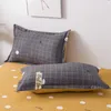 Set di biancheria da letto 11 4 pezzi set geometrico simpatico cartone animato per bambini in poliestere tessile fogli piumino cuscino
