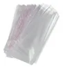 100 шт. 8x12см 35x50см мешков Прозрачный самостоятельный клей, запечатываемая прозрачные вилтофанные пакеты OPP упаковочные сумки для ювелирных изделий для ювелирных украшений 91747792051070