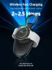 حلقات 1400 مللي أمبير في الساعة شاحن محمول لـ Galaxy Watch 6/6 Classic/5 Pro/4/3 ، Gear S4 ، S3 ، Active2 Magnetic Wireless Chief Banker Bank