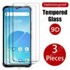 3pcs Verre trempée pour Umididigi A13 Pro Max 5G A13S G1 G2 G3 Max plus G5 Mecha C1 C2 A13PRO 4G Film de couverture de protection d'écran 4G