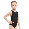 Women's Swimwear 2024 Solid Swimswear Elastic Child Swimsuit For Gril One-pieces Suits Bathing Clothing Swimming Train Swearing