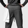 Pantalon masculin jogging jogging fitness loisir de moto extérieure monte