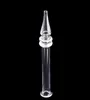 New 5 inches Quartz Dab Straw Portable Pen Style Dab Heat Fast Mini NC Clear Quartz Tips Dab Tube For Wax Smoking Rigs4424527