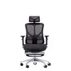 Presidente Executivo High Ergonomic e Reclining Office Racing Chair com apoio de pé