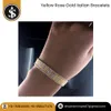 2023 New Arrival Beautiful Luxury Fine Jewelry Bracelets 18kt Yellow Rose Gold Italian Bracelets from Indian Supplier