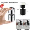 2 режима Washbasin Faucet сопло 360 ° вращающийся брызговиц аэратор кухонный раковина