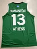 Basket tröja panathinaikos #13 diamantidis 2014-15 kan anpassas