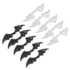 Opslagflessen 10 PCS Mini Decor Diy Bat Wings Halloween Craft Accessories Party Creative Creative