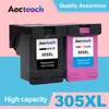 Aecteach 305XL Ink Cartridge Remanufactured replacement For HP 305XL HP 305 DeskJet 1210 2710 2720 ENVY 6010 6030 6420 Printer