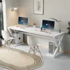 Companie di semplicità per la casa Leaching Doppio Computer Desktop Desk Scantini da letto Mesa ESCRITORIO Equipaggiamento di lavoro QF50OD