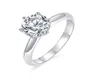 1 karat Classic Six Prong Moissanite Ring Women Wedding Ring Sterling 925 Silver Luxury Gift4806891