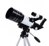 150x HD Telescope الفلكي الفلكي 70 مم زاوية واسعة الأطفال أحادي اللون مع ترايبود طالب الرؤية الليلية سبيس نجم عرض 5211214