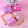 Torebki 2024 nowe dziewczyny Princess Crossbody Bag Cute Kids Mini Ręka Worka Butterfly Decor Baby Moneta Box
