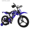 バイクライドオンドチャイルドシミュレーションモーターサイクル自転車12インチボーイズガールズアウトドアショック吸収オフロード自転車付き補助車輪l47