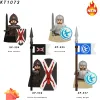 NOUVEAU MÉDIÉVAL TEMPS UNE Song of Ice and Fire Figure Lancer Knighthood Swordshield Toy Building Buildings Building Girls Girls Gift DIY JUGUES
