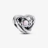 Ny ankomst 100% 925 Sterling Silver Openwork Mom Heart Charm Fit Original European Charm Armband Modesmycken Tillbehör