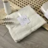 Blankets French Linen Throw Blanket Natural Weave Flax Lightweight Absorbent With Ruffled Fringe For Sofa & Home Decoratinon TJ7662