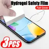 3pcs para Cubot Nota 21 6.56 "Proteção ao filme de hidrogel no filme Cubot Note 21 Note21 Screen Protector Film