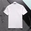 Wiosna i lato nowe męskie ubrania modne wzór mody wydrukowany krótki rękaw Casual Sports Lose T-shirt Pure Cotton Street Hip Hop Trend Ubrania G38