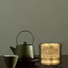 Tasses Saucers Brass Chinois Style Tea tasse d'anniversaire Gift Gift Waterbottle Bureau sans poignée Boire une tasse de thé