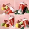 Éponges applicateurs Coton Makeup Mango Christmas Beauty Egg Set Sponge Cushion Lemon Peach Colorf Foundation Powder Pow Puff Women Drop D otyp7